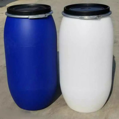 HDPE 55 갤런 플라스틱 하얀 드럼 배럴 원통 ISO9001
