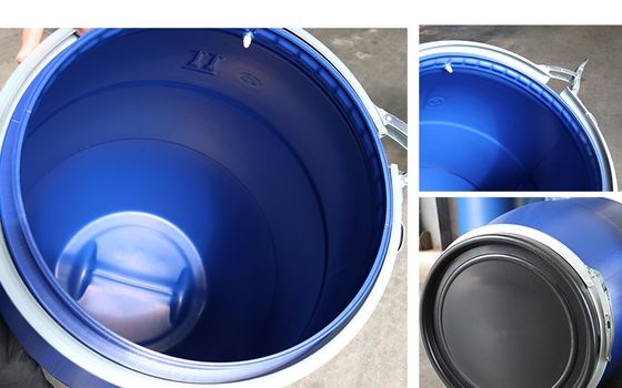 새지 않은 OEM / ODM 플라스틱 화학 배럴 HDPE 200 리터 배럴