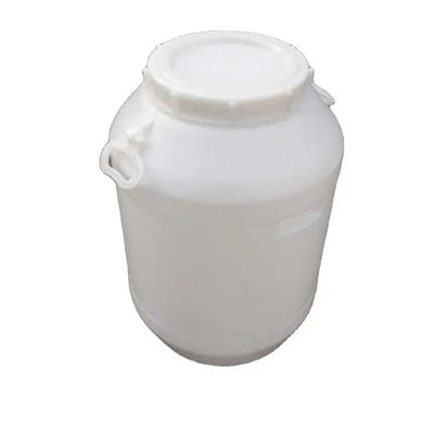 HDPE 투명 플라스틱 관 드럼 50L - 60L 식품 등급 라운드 형상