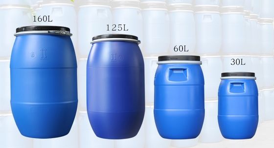 HDPE 플라스틱 드럼 배럴 30L - 철 대강과 160L 실린더 형상