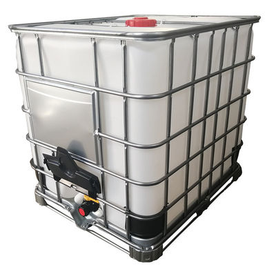 HDPE 1000 리터 IBC 탱크 플라스틱 컨테이너 재사용할 수 있는 액체성 저장