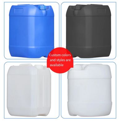 30L 액체 화학물질 용기 둘러싸인 HDPE 5 갤런 플라스틱 컨테이너
