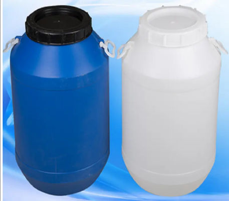 오픈 탑은 200L 플라스틱 드럼 HDPE 화학 배럴 라운드 형상을 청색화합니다