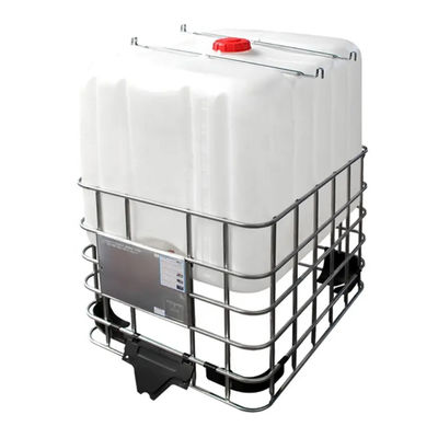 IBC 1000 더 밝혀진 배럴 HDPE 케미컬 저장 탱크 광장 드럼 ISO9001