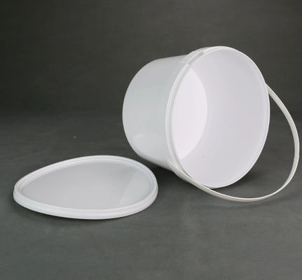 뚜껑 손잡이로 투명한 1L 식품 기억드럼 버킷 HDPE
