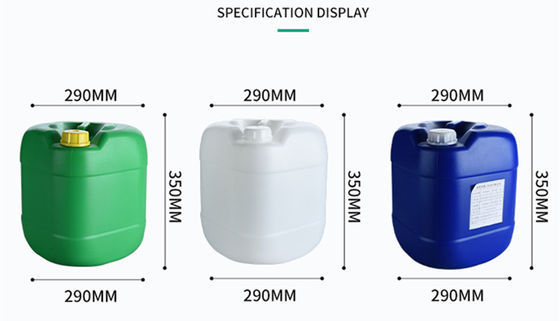 농약 페인트 포장 드럼 20l 플라스틱 스택 드럼 20KG 청소 물질 드럼 두꺼운 밀폐 화학 코팅 드럼