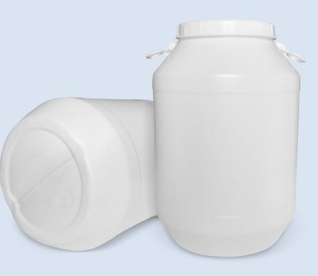 50L 백색 효소 드럼 HDPE 화학 코팅 플라스틱 드럼