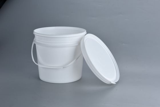 액체 및 고체 제품용 4L 플라스틱 페인트 버킷 300*350mm 크기와 사용자 정의 가능한 디자인 옵션