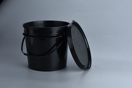 액체 및 고체 제품용 4L 플라스틱 페인트 버킷 300*350mm 크기와 사용자 정의 가능한 디자인 옵션