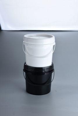 액체 및 고체 제품용 4L 플라스틱 페인트 버킷 300*350mm 크기와 사용자 정의 가능한 디자인 옵션